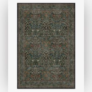 Ruggable 3x5 Morris & Co. Blackthorn Forest Green Rug